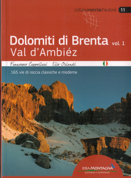 Kletterführer Dolomiti di Brenta / Val d´Ambiez - italiensche Ausgabe