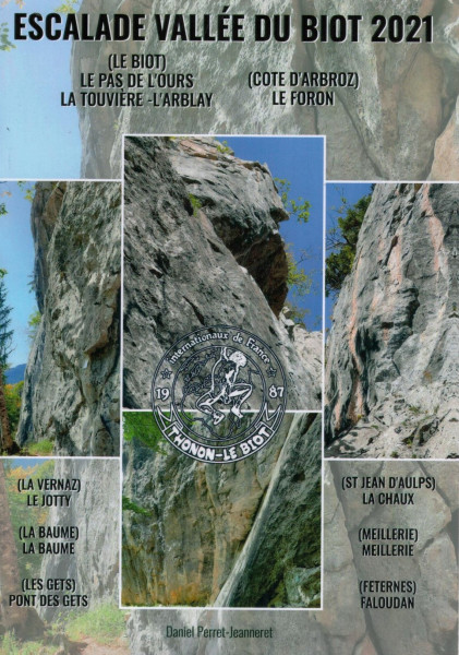 Kletterführer Escalade Vallée du Biot 2021