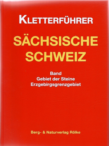 Kletterführer Gebiet der Steine / Erzgebirgsgrenzgebiet