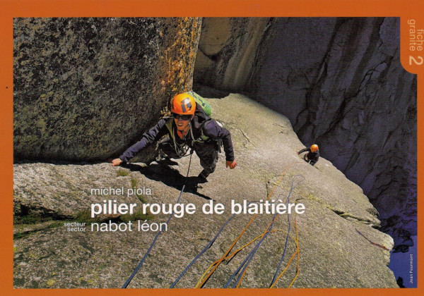 Pilier Rouge de Blaitière / nabot léon